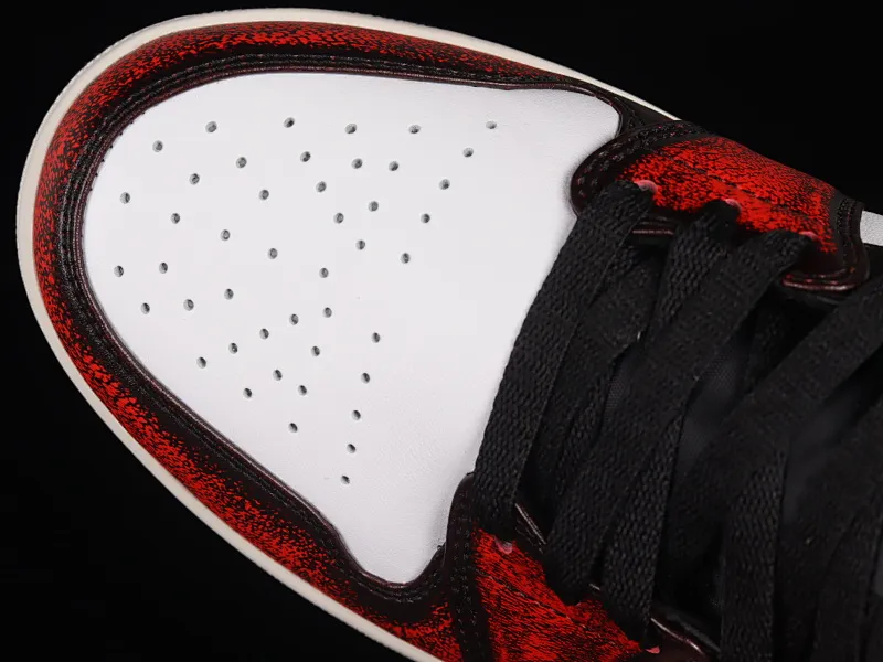 All categories Air Jordan Jordan series basketball shoes Air Jordan 1 Mid Air Jordan 1 Mid "Wear-Away" AJ Joe 1 Chicago distressed Chinese basketball shoes DV9565-006